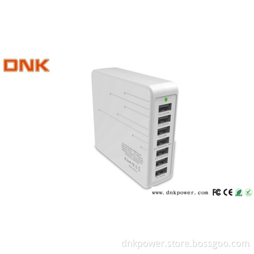 9A 5V Portable OEM 7 Port Travel USB Wall Charger